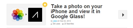 google glass ifttt
